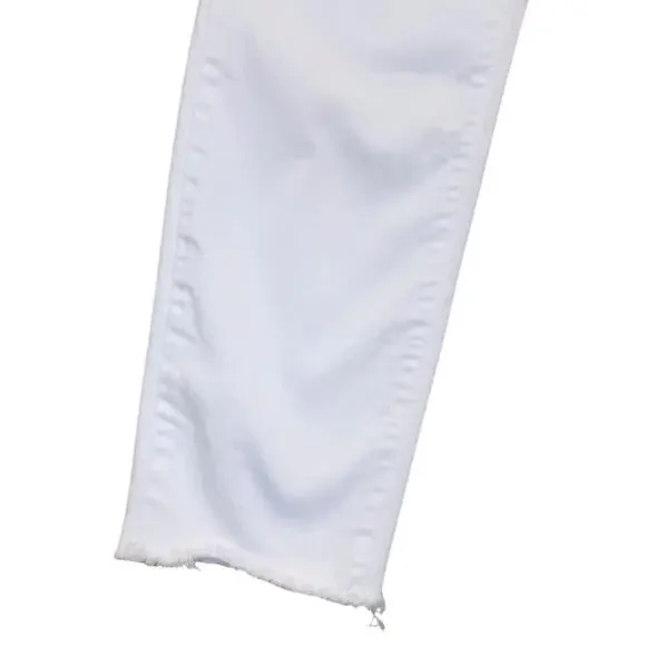 Gap White Wash True Skinny Jeans Size 29 Stretch Fitted Denim Coastal Summer - Picture 2 of 9